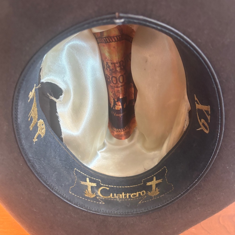 Cuatrero Western Hat - Picture 6 of 12